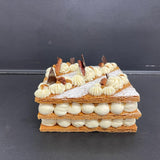 Signature Mille-feuille - Vanilla, Salted Caramel and Pecan