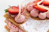 Mille-feuille - strawberry 🍓 and cream