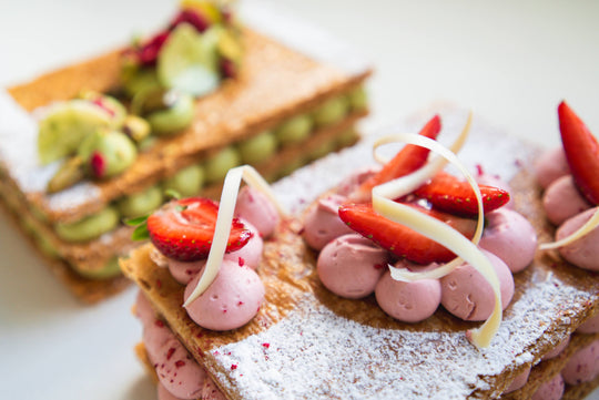 Mille-feuille - strawberry 🍓 and cream