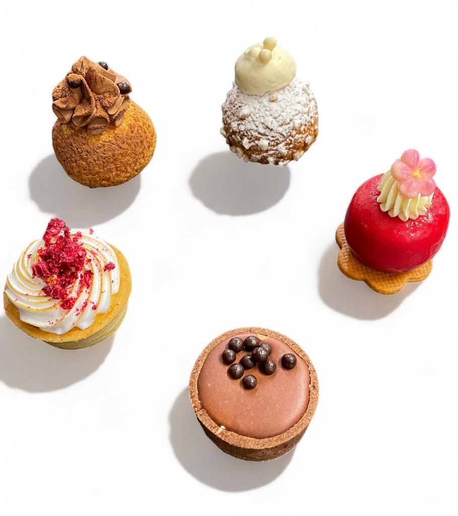 Mini Desserts Assorted (Box of 5) Little French Cafe