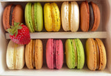 10 Mixed Flavours of Macarons in a gift box