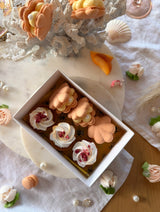 Coffret goûter Elégance box of 6 pieces