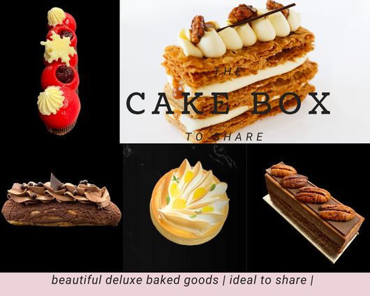 The cake box to share